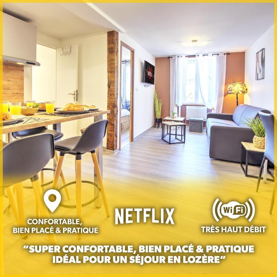 Le Sabot - Netflix/Wi-Fi Fibre/Terasse - 4 Pers Apartment Banassac Exterior foto