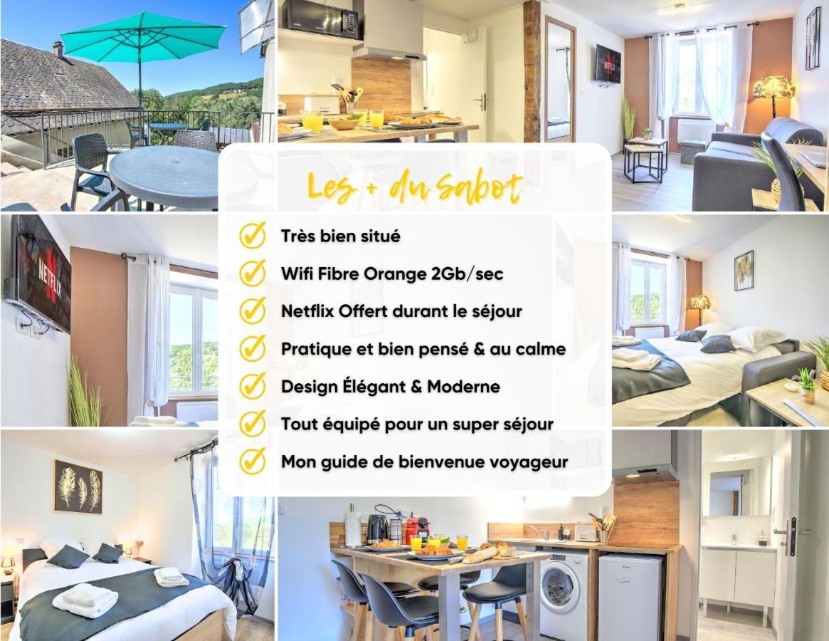 Le Sabot - Netflix/Wi-Fi Fibre/Terasse - 4 Pers Apartment Banassac Exterior foto